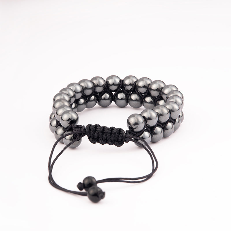 Hematite - Bracelet de perles