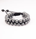 Hematite - Bracelet de perles